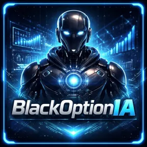 PocketOptionBlackBot logo